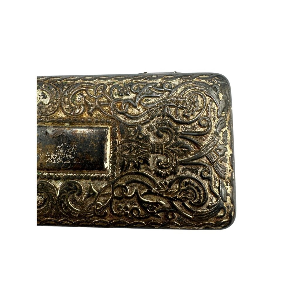 Antique Gillette Razor Set With Embossed Metal Case & Accessories USA-Made Razor - Picture 4 of 16